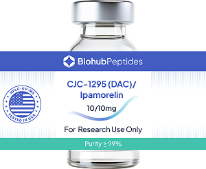 a vial of CJC-1295 (DAC)/Ipamorelin 10mg